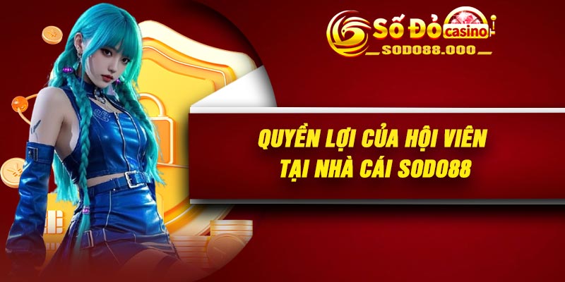 Quyền lợi của hội viên tại nhà cái Sodo88